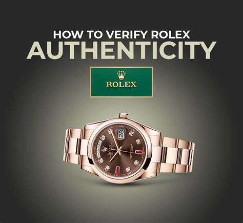 does rolex authenticate watches|Rolex serial verification authenticity.